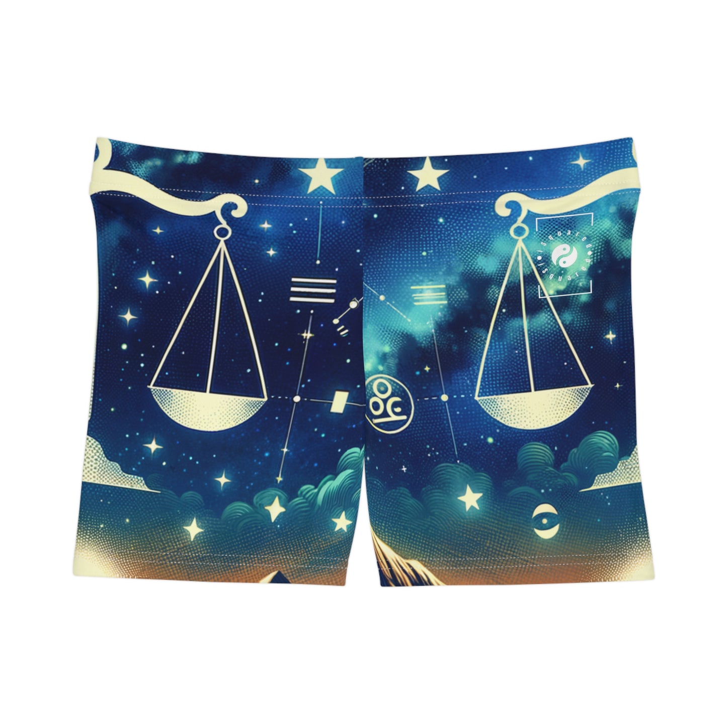 Celestial Libra - Mini Hot Yoga Short