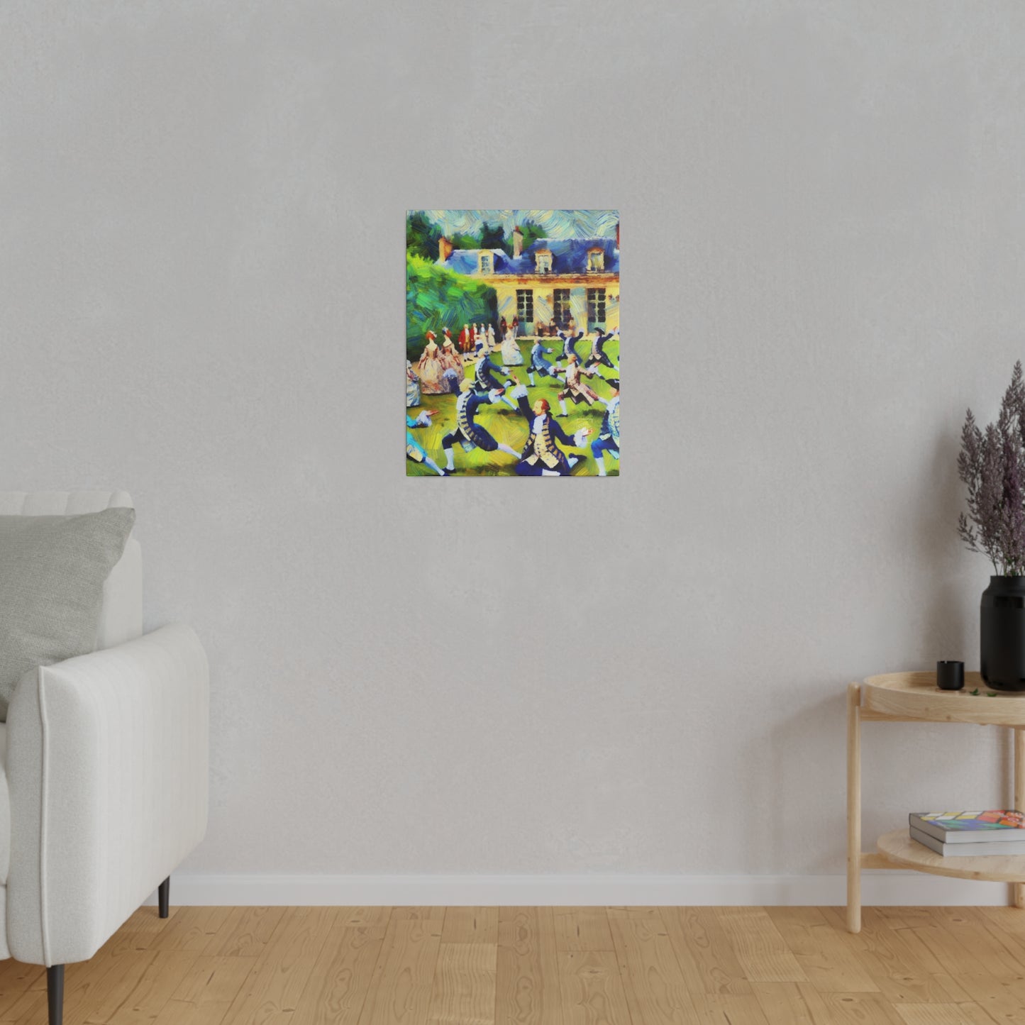 Versailles Vinyasa - Art Print Canvas