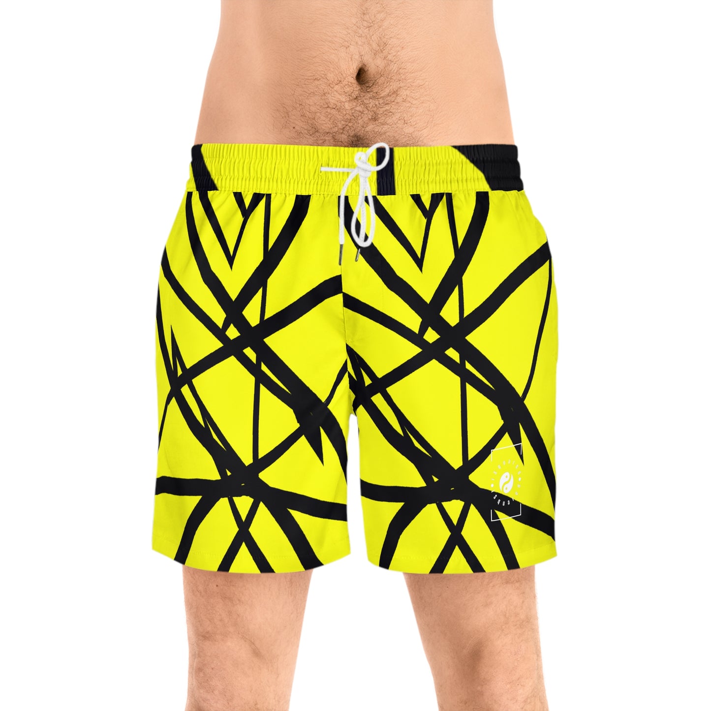 Entangled Harmony - Swim Shorts (Mid-Length) for Men