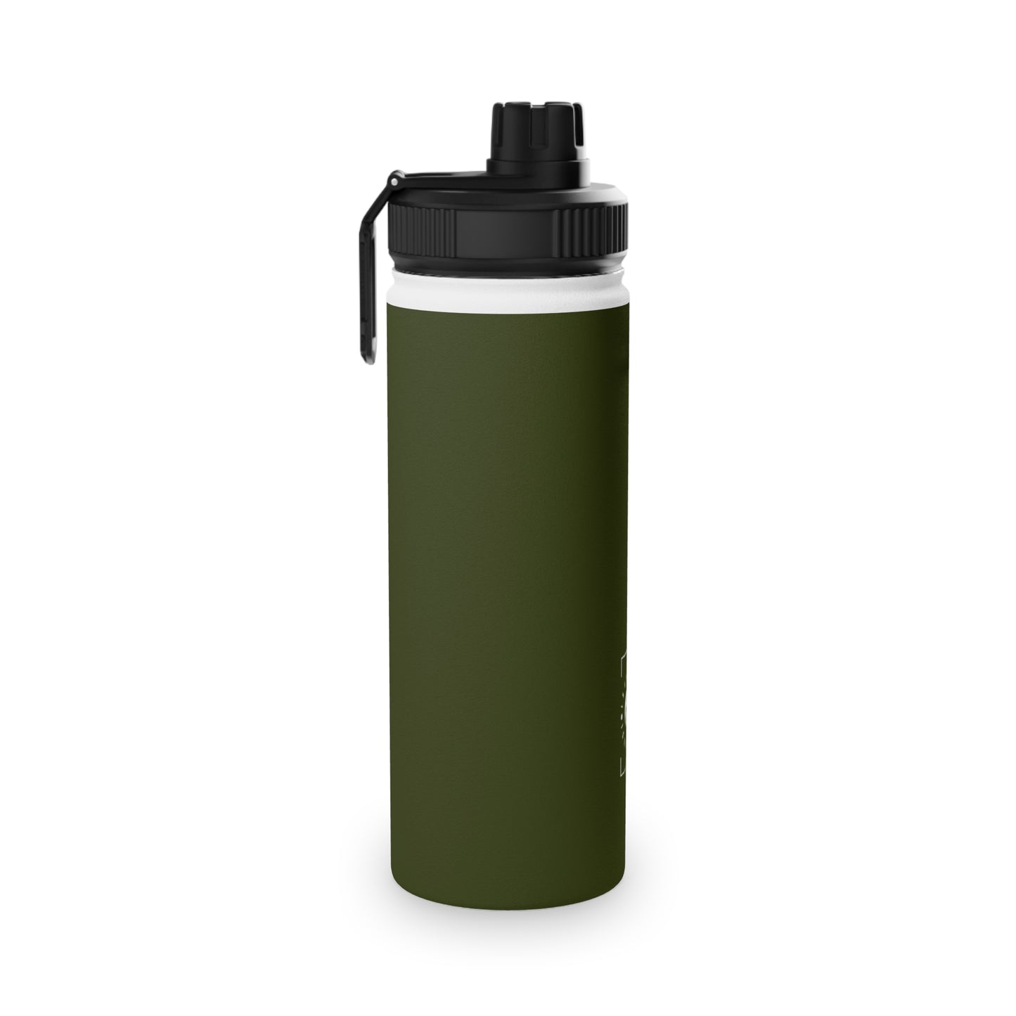 Camo Green - Sports Water Bottle