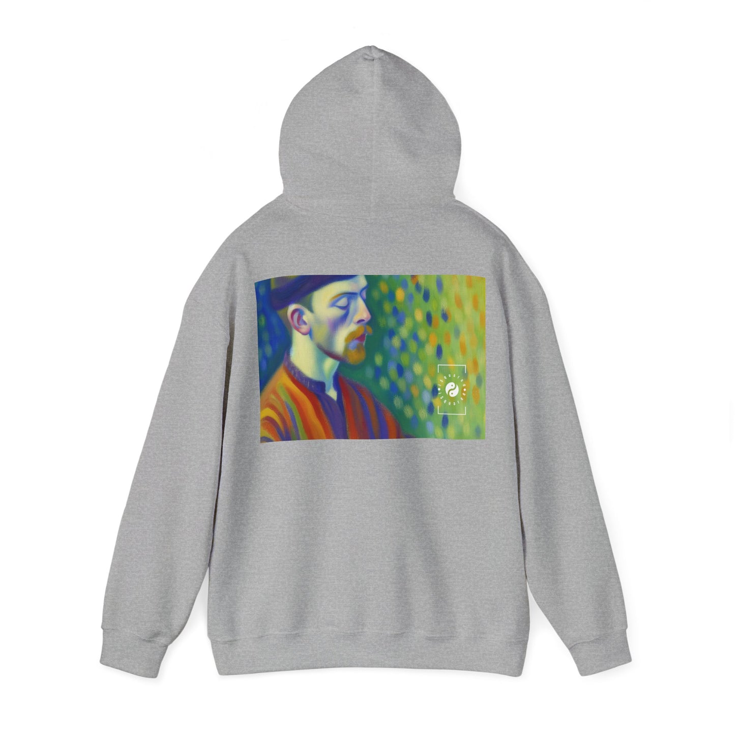 "Serene Resilience: A Frida's Solitude in hues" - Hoodie