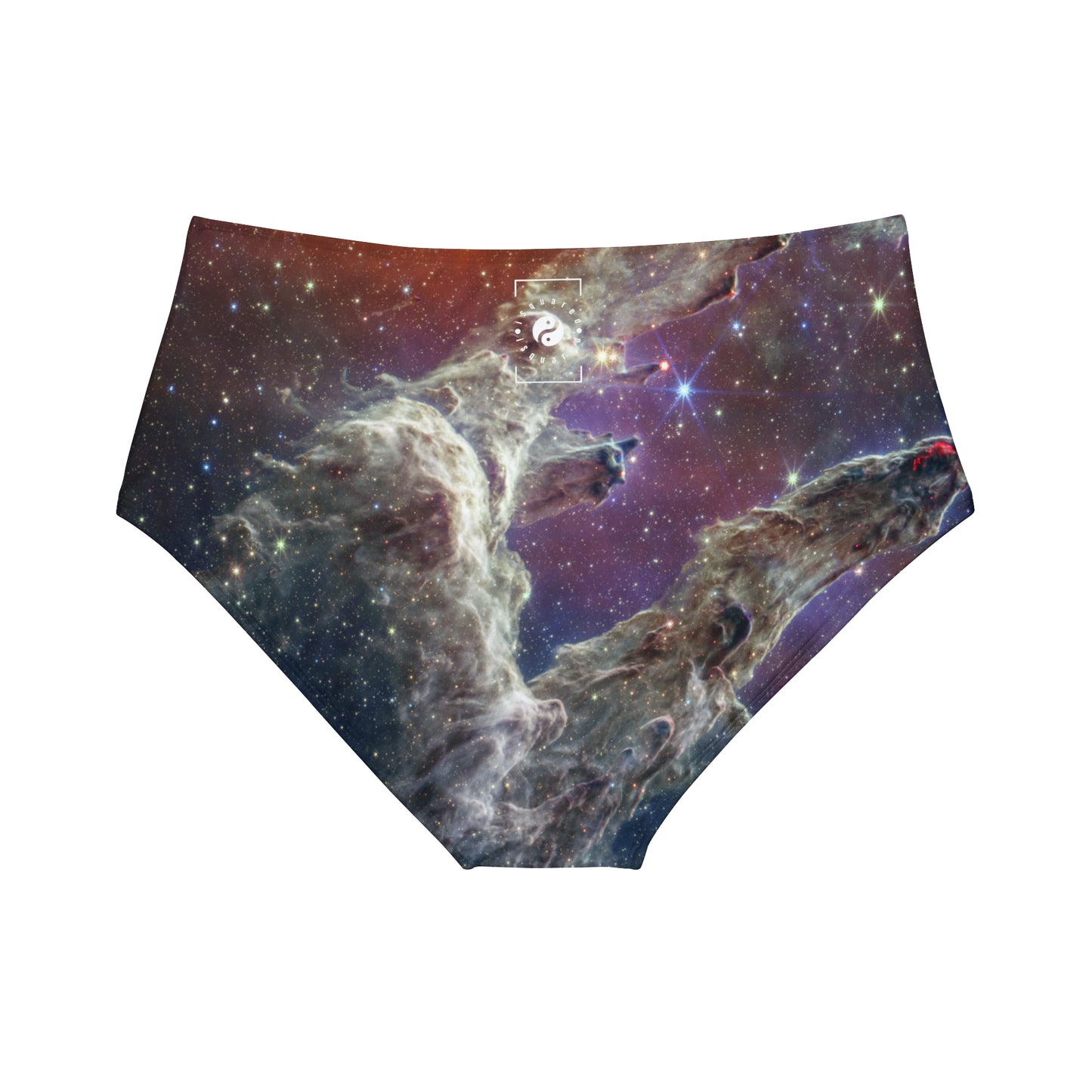 Pillars of Creation (NIRCam and MIRI Composite Image) - JWST Collection - High Waisted Bikini Bottom
