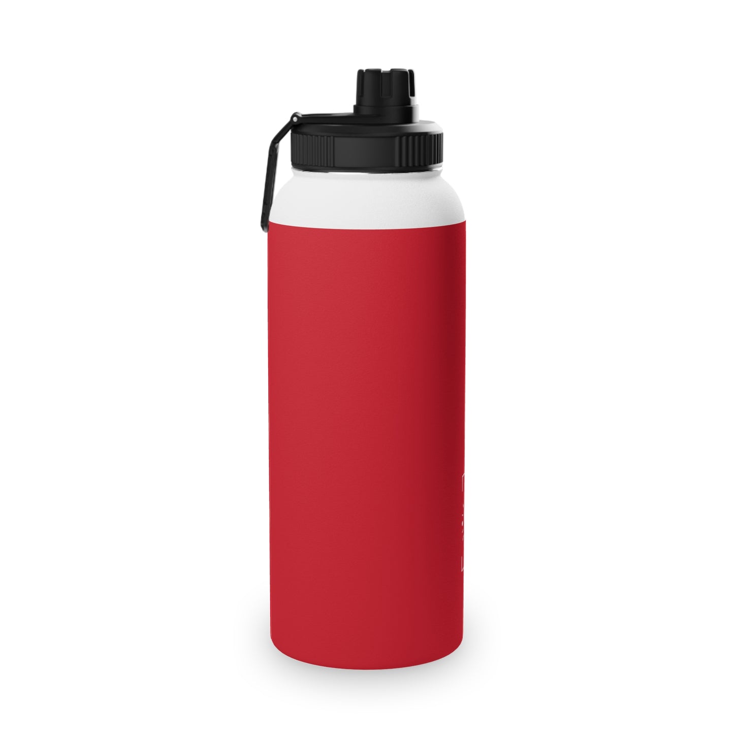 #D10927 Scarlet Red - Sports Water Bottle