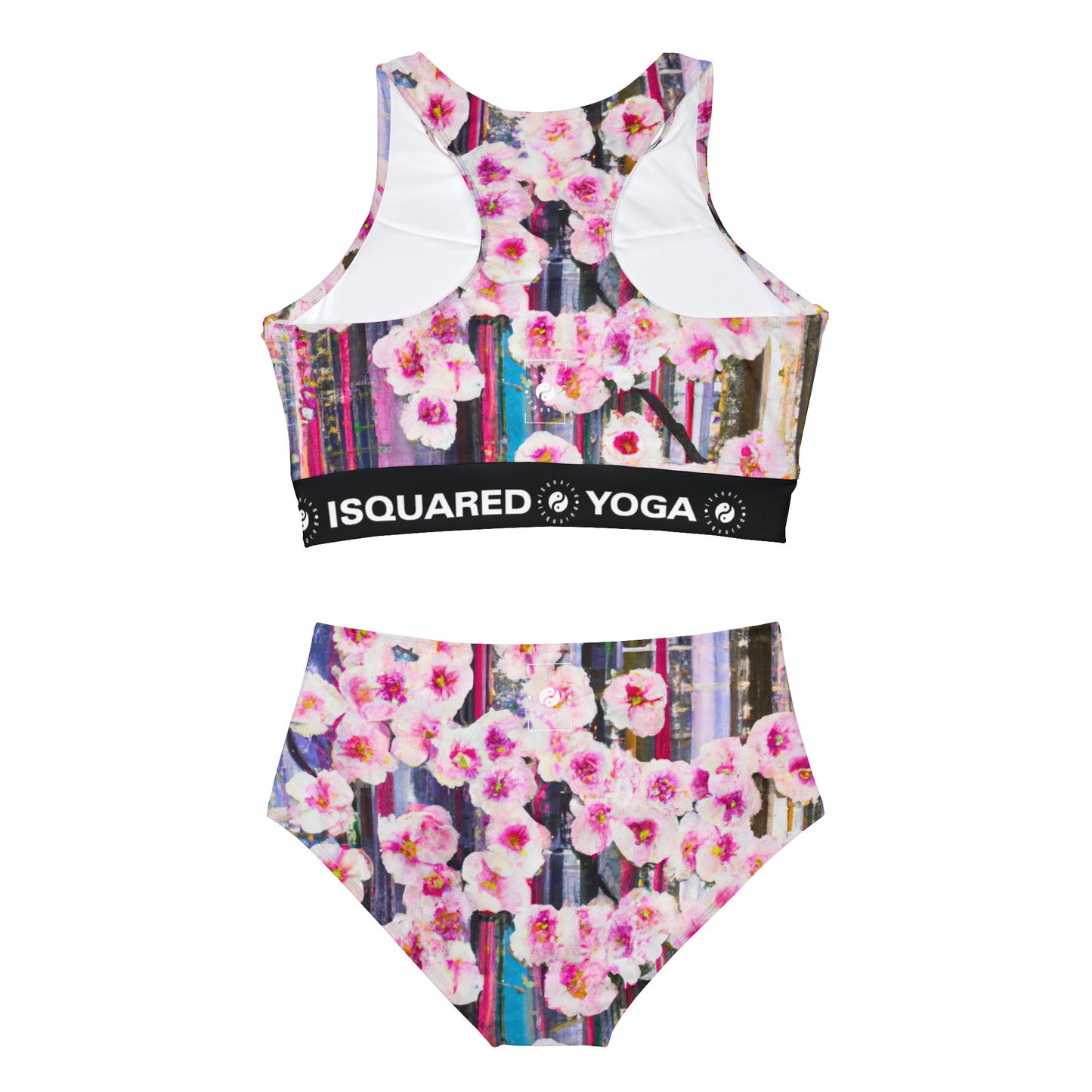 Abstract Bloom 05 - Ensemble bikini Hot Yoga