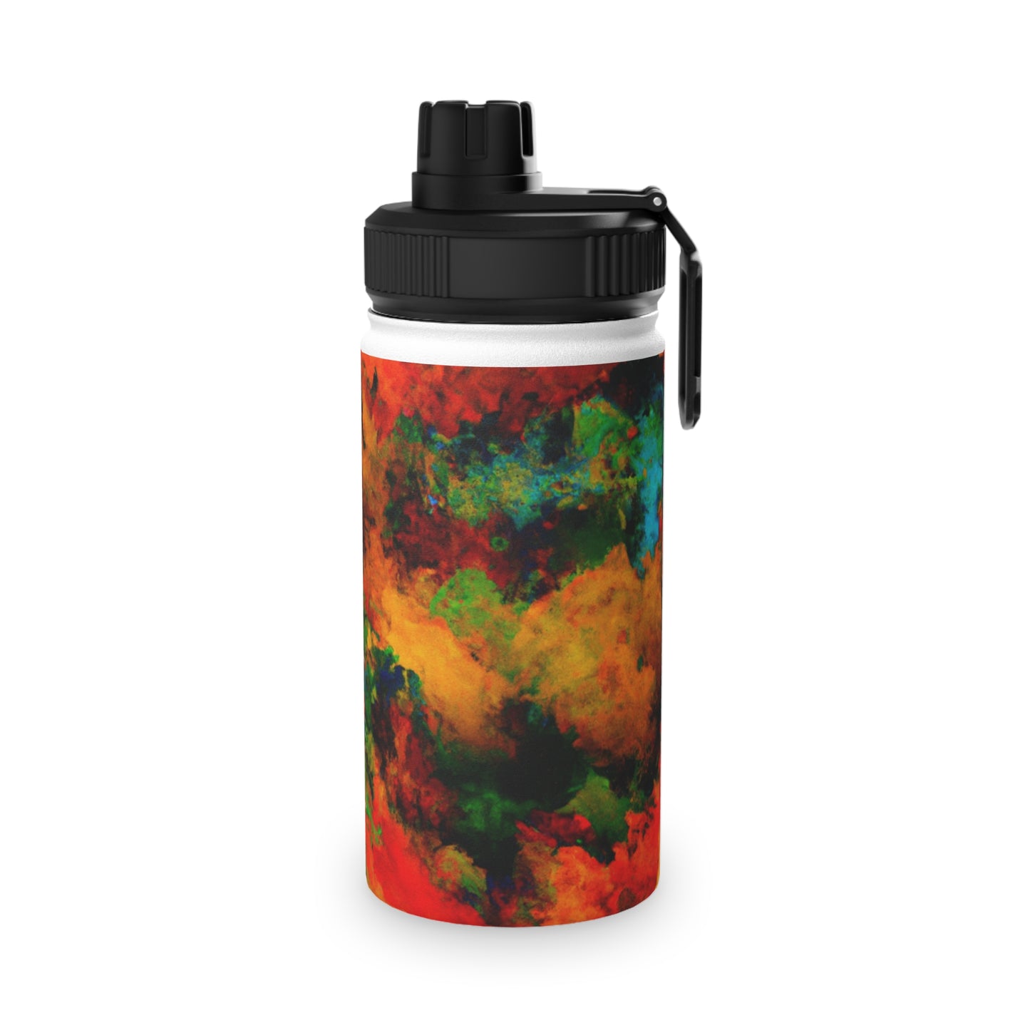 Luminous Whispers Symphony - Sports Water Bottle