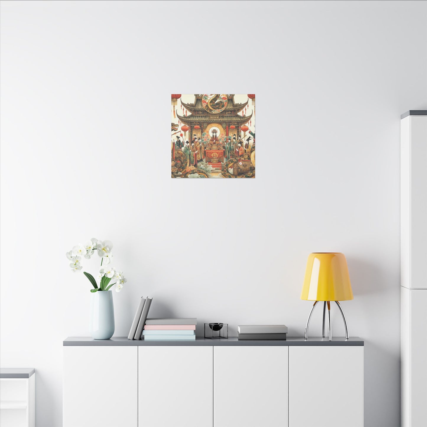 Serpent New Year - Art Print Canvas