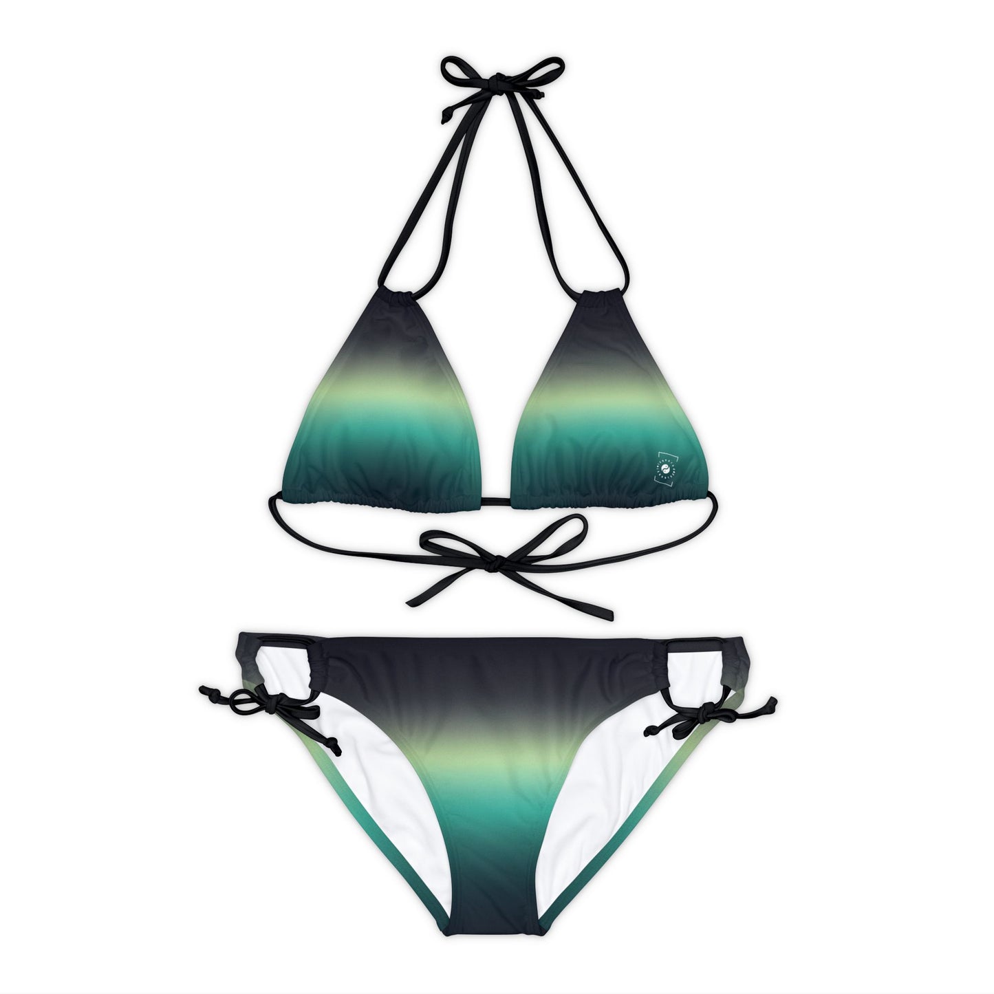 Midnight Gradients - Lace-up Bikini Set