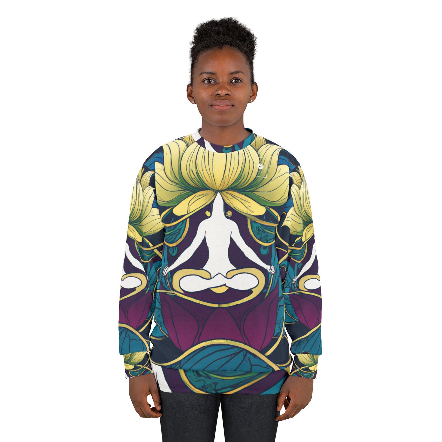 "Lotus Serenity Dance" - Unisex Sweatshirt