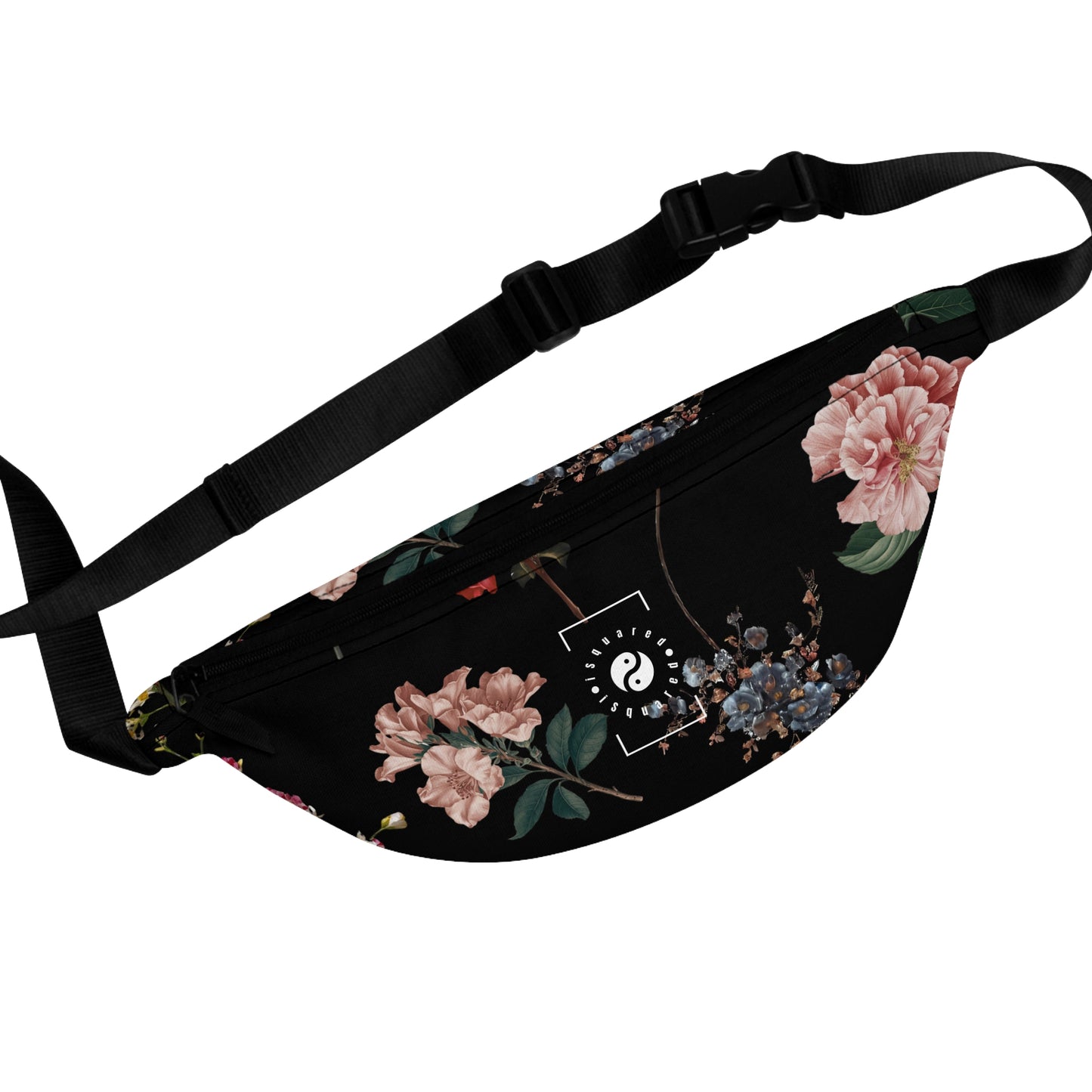 Botaniques sur noir - Fanny Pack