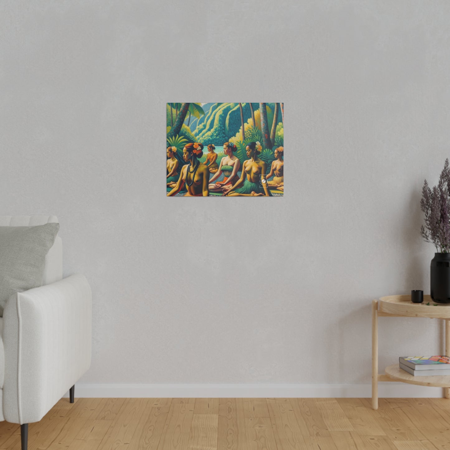 Tahitian Tranquility - Art Print Canvas