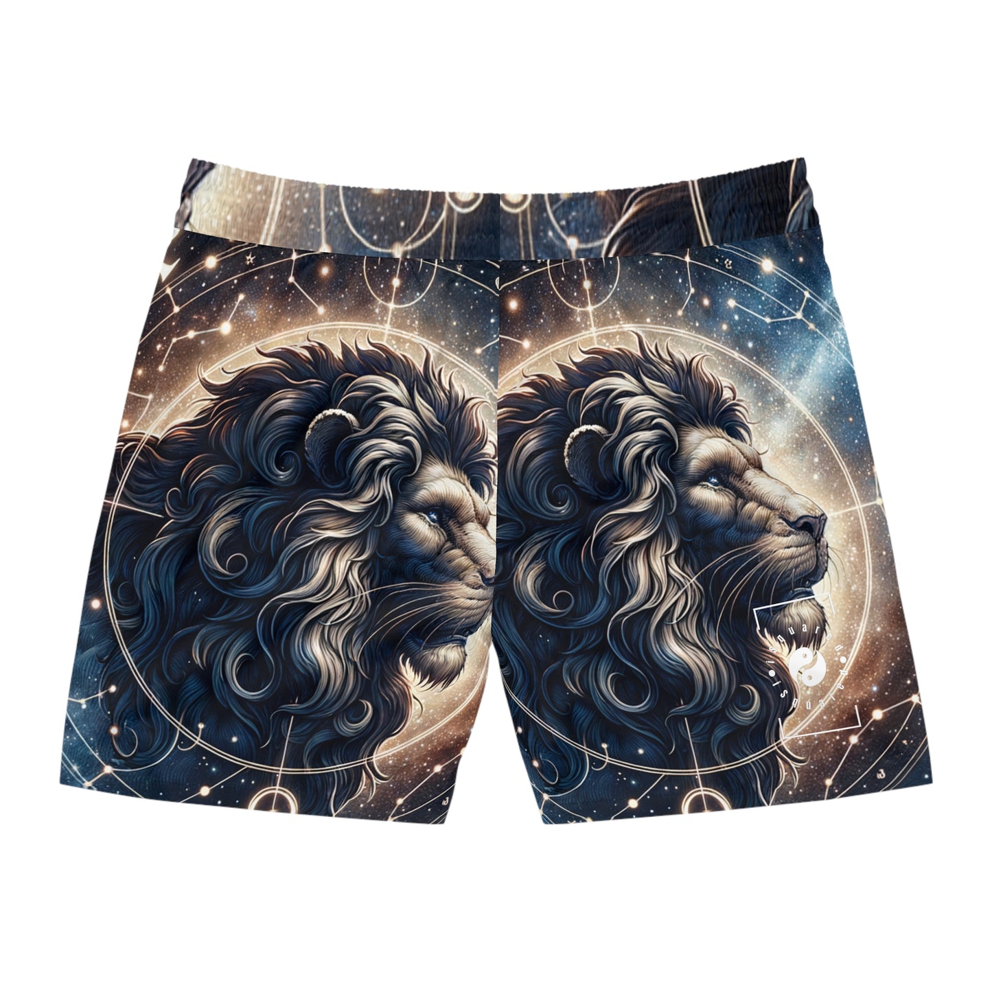 Celestial Leo Roar - Swim Shorts (Mid-Length) for Men