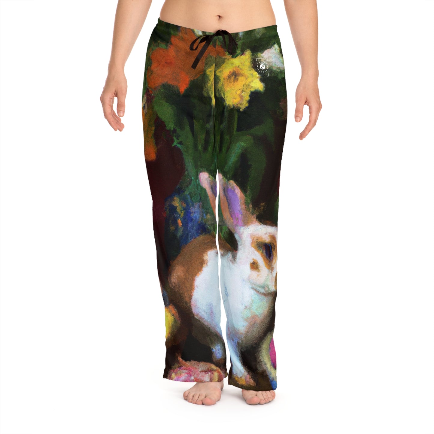 "Velveteen Aureate Easter Reverie" - Women lounge pants