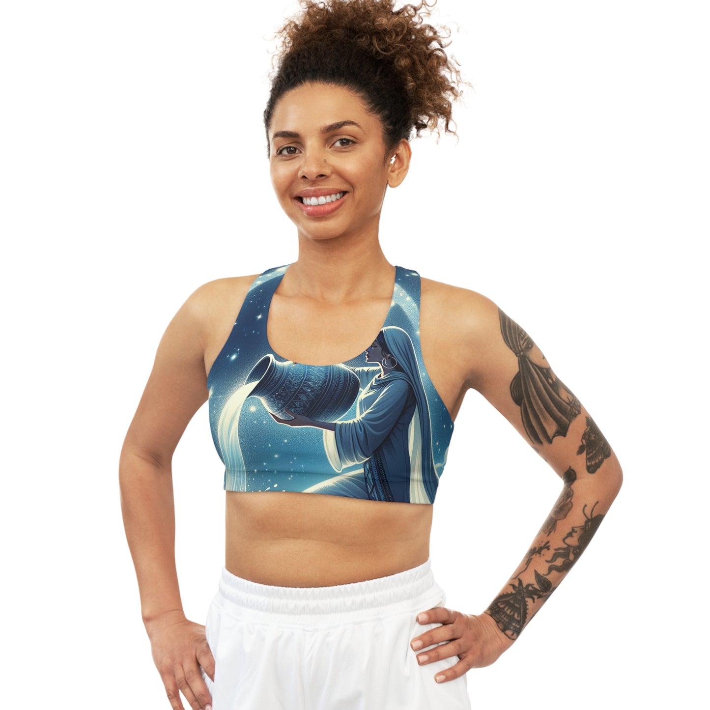 Aquarius Flow - Seamless Sports Bra