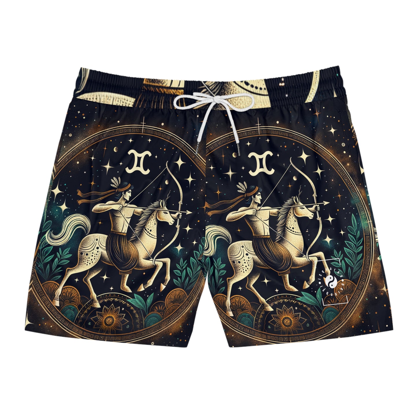 Sagittarius Emblem - Swim Shorts (Mid-Length) for Men