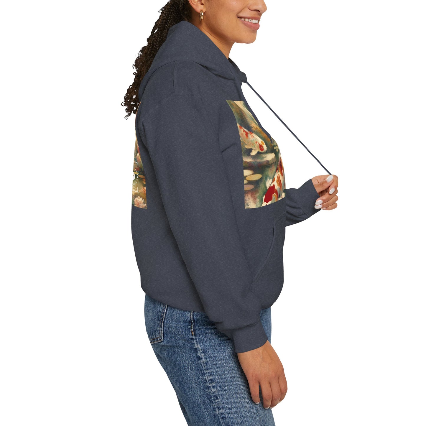 Koi Lily Pond - Hoodie