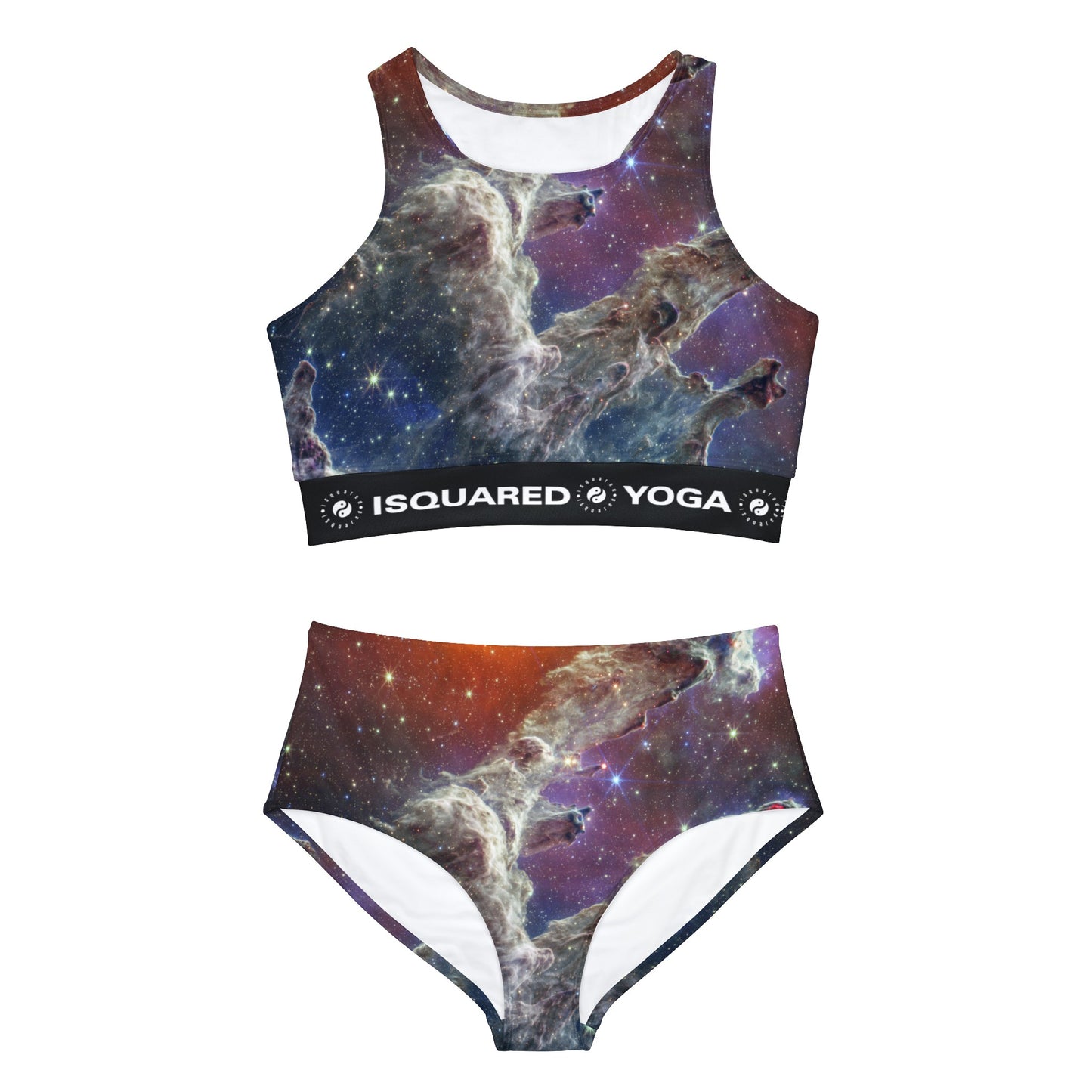 Piliers de la création (image composite NIRCam et MIRI) - Collection JWST - Ensemble bikini Hot Yoga