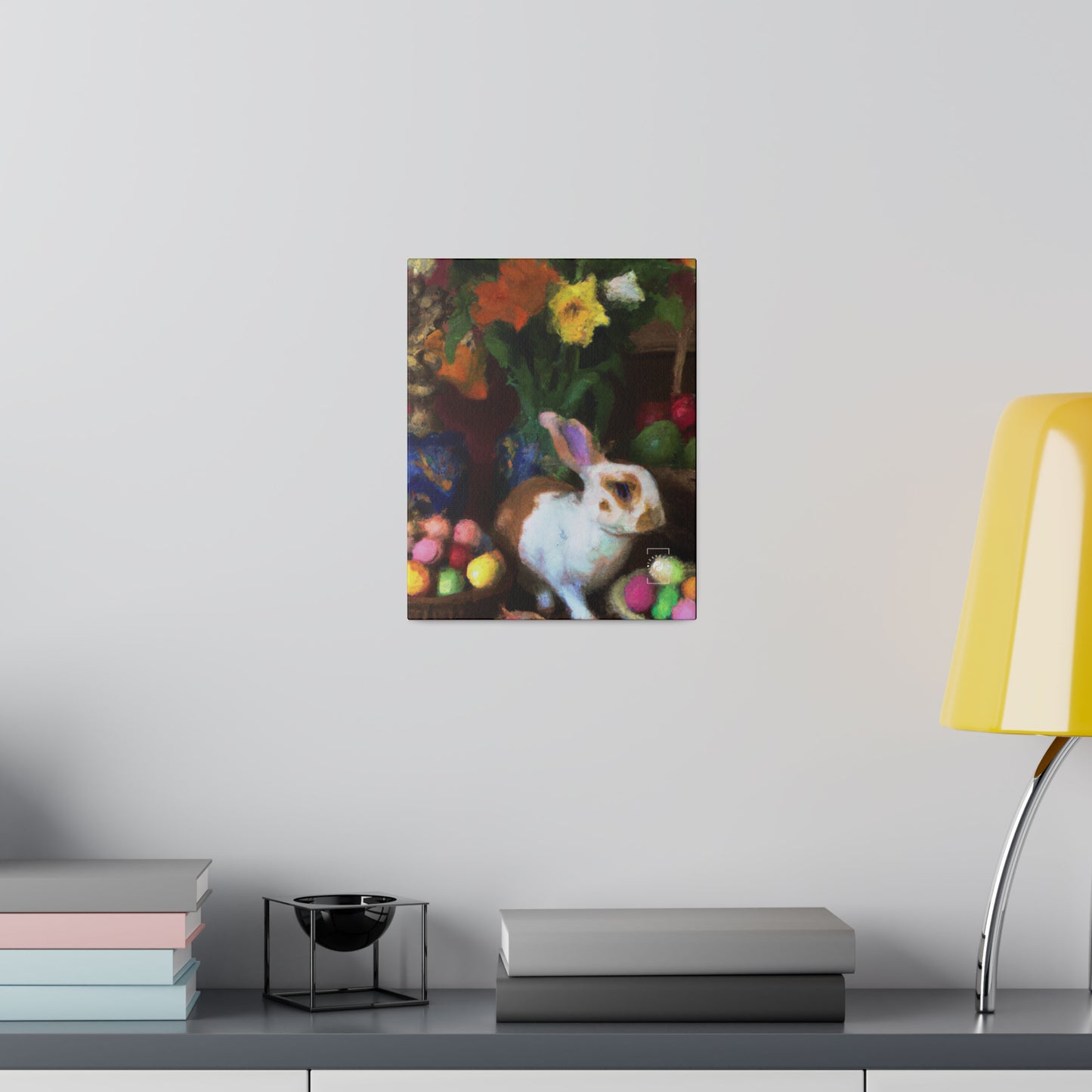 "Velveteen Aureate Easter Reverie" - Art Print Canvas