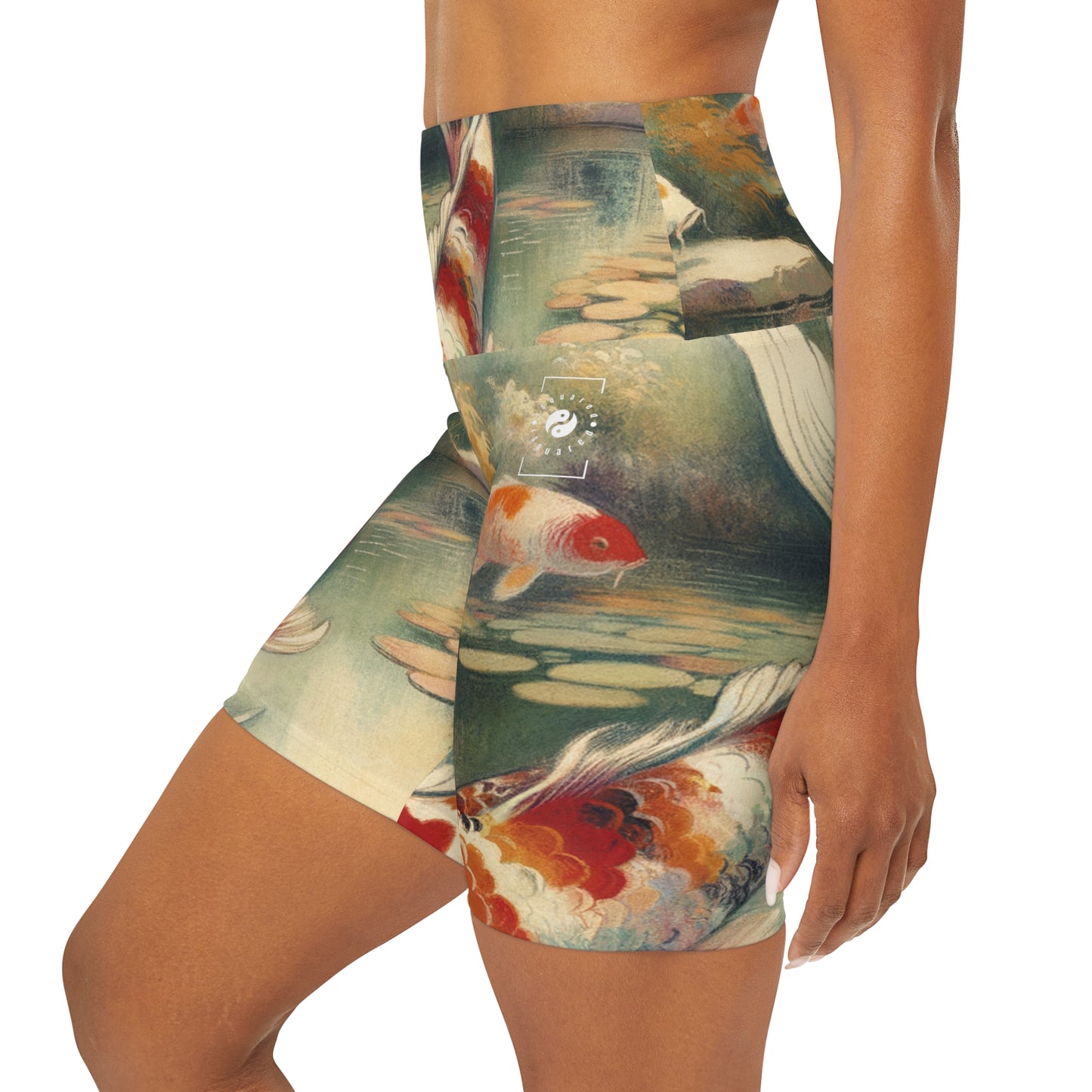 Koi Lily Pond - shorts