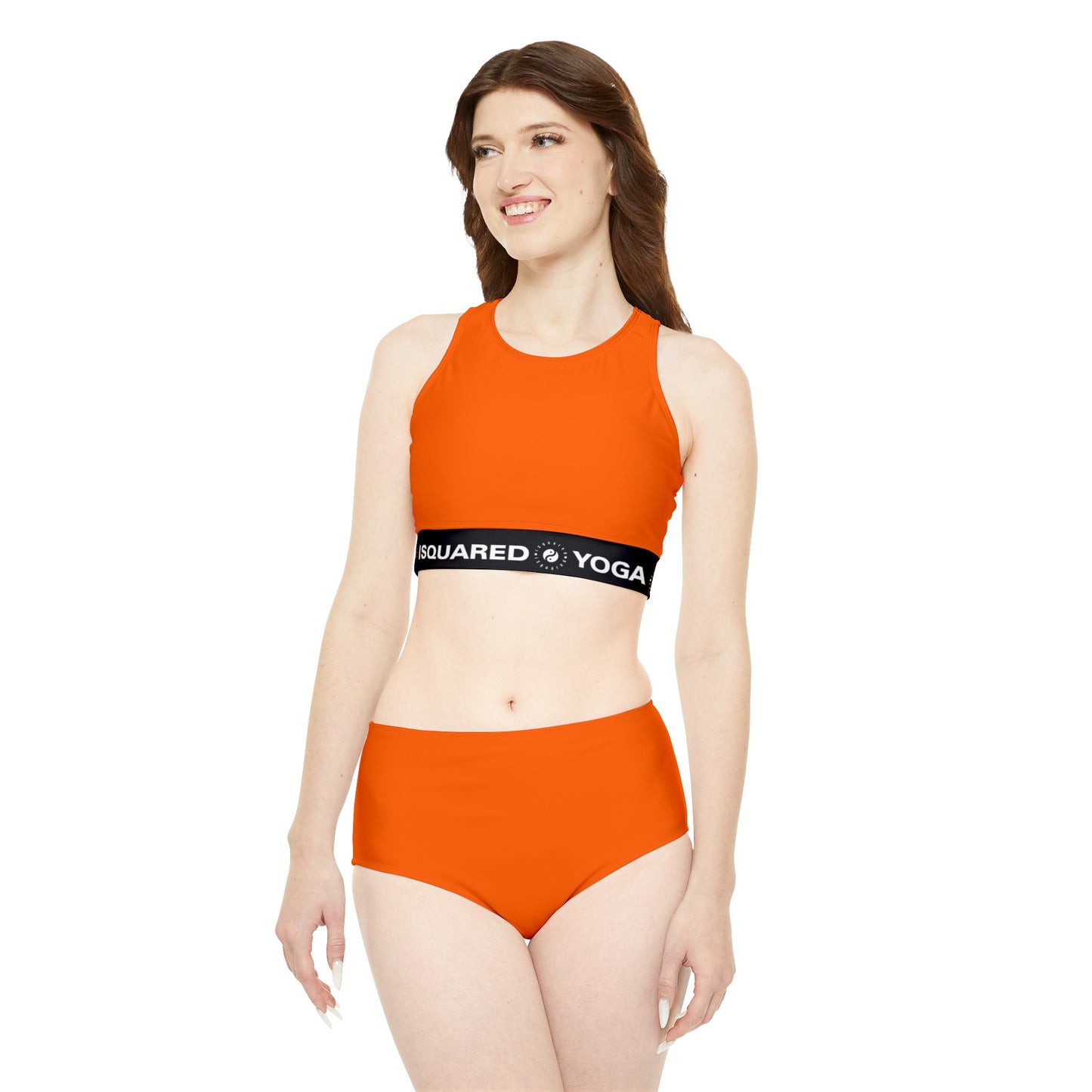Neon Orange #FF6700 - Hot Yoga Bikini Set