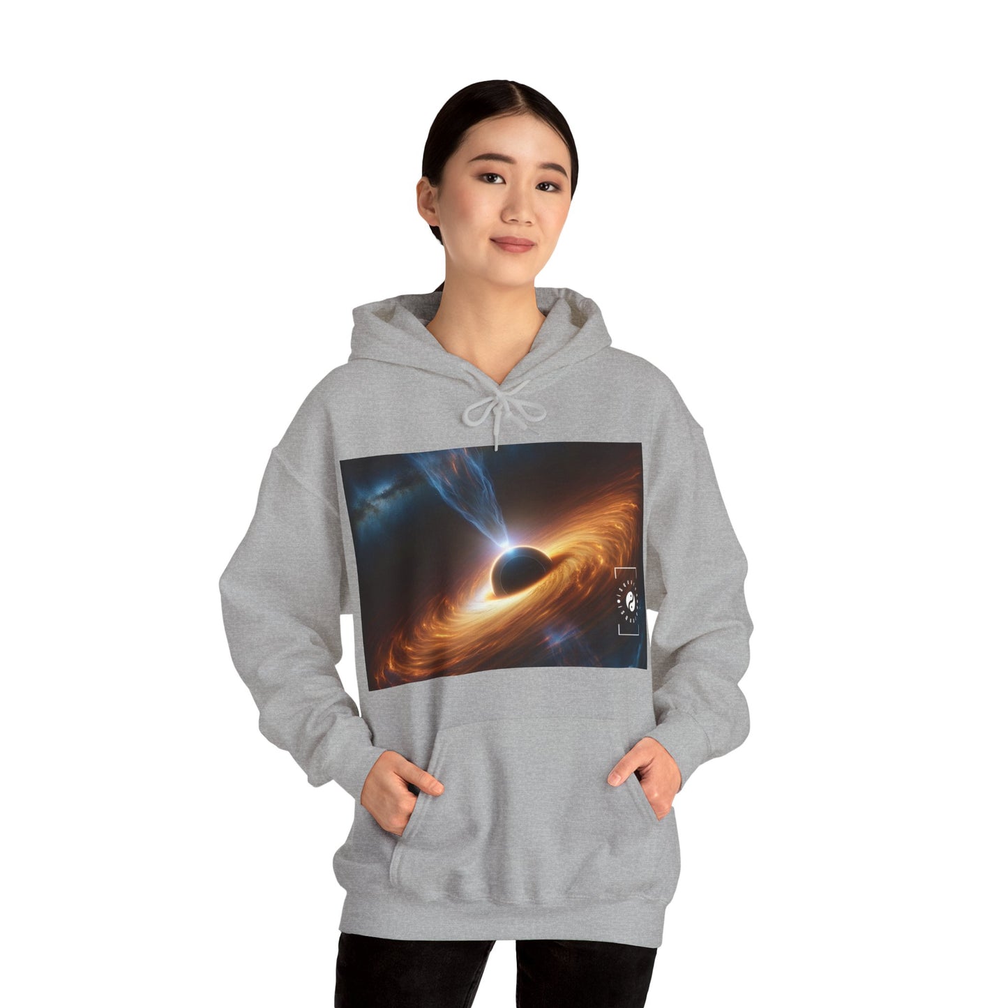 "Discs of Illumination: Black Hole Reverie" - Hoodie