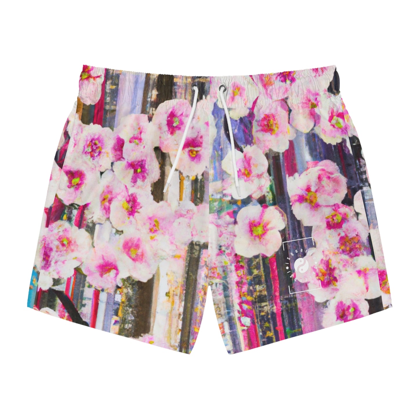 Abstract Bloom 05 - Swim Trunks for Men