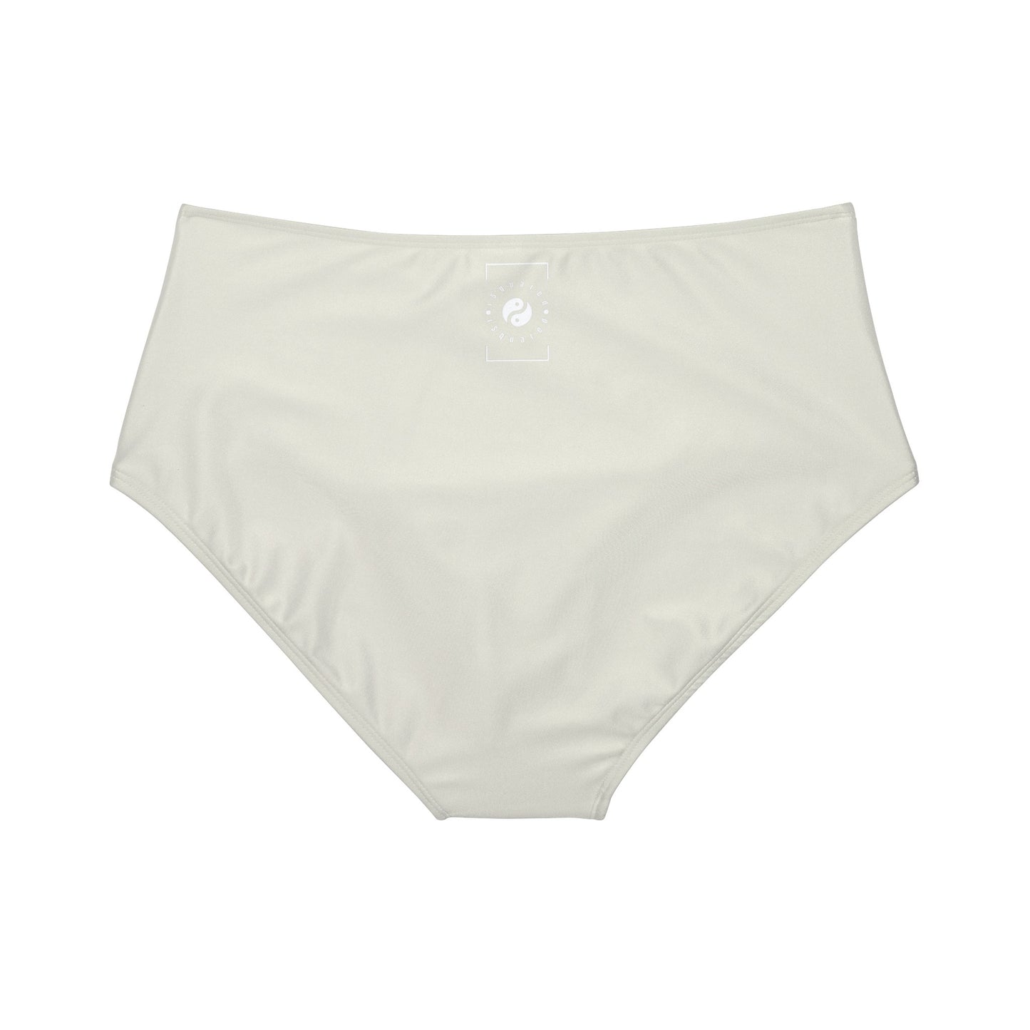 #E9E7DA Ivory - High Waisted Bikini Bottom