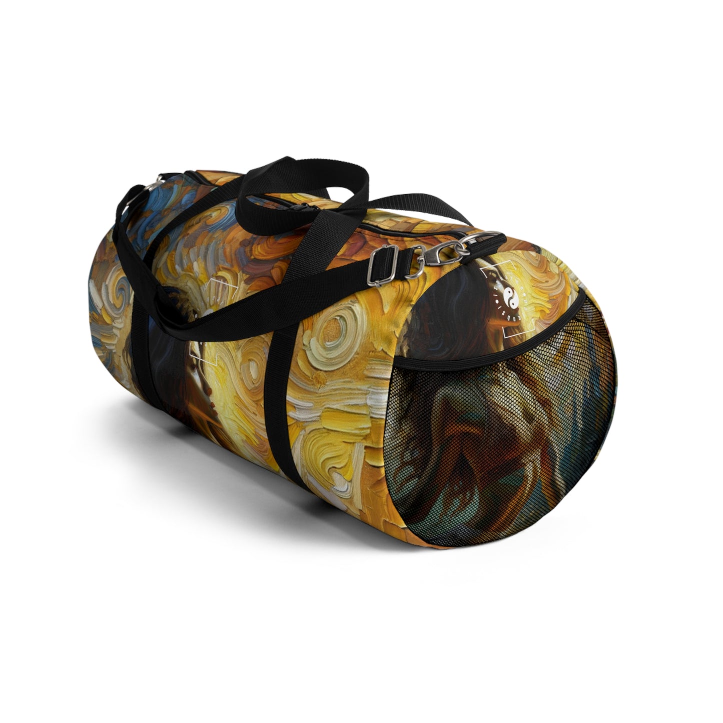 "Golden Warrior: A Tranquil Harmony" - Duffle Bag