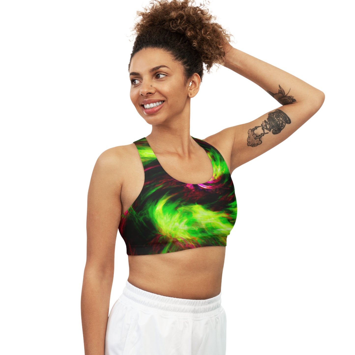 "Galactic Fusion" - Soutien-gorge de sport sans couture 