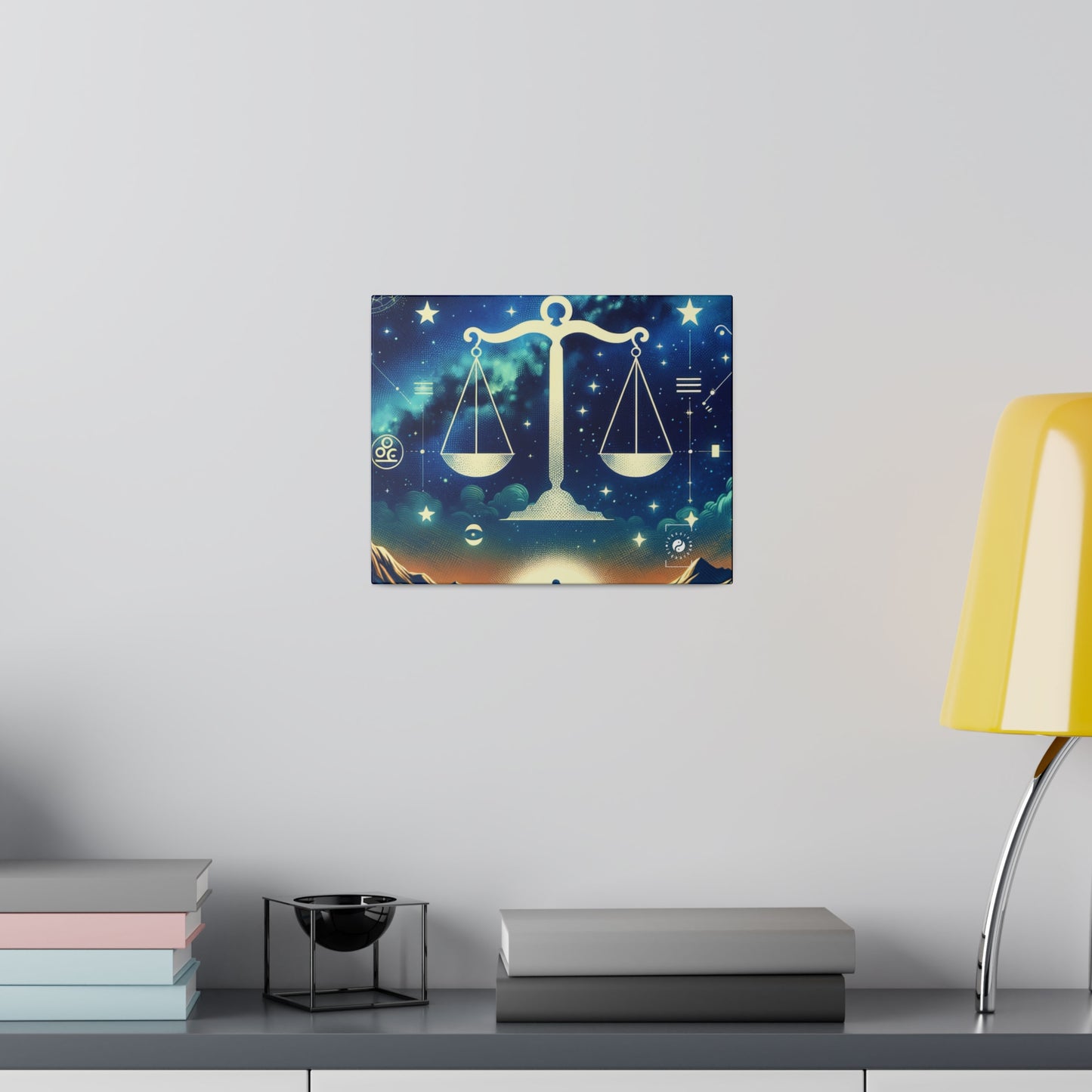 Celestial Libra - Art Print Canvas