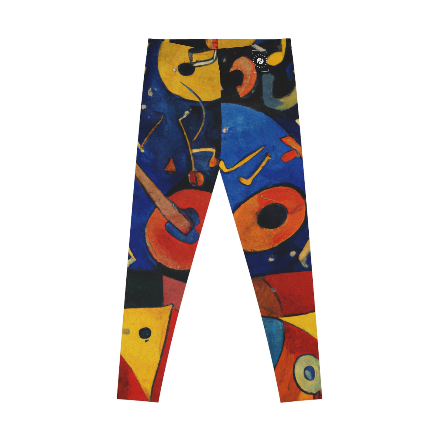 Melodic Abstractions: A Kandinskian Orchestra - Unisex Tights