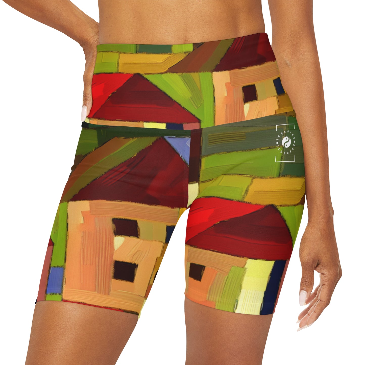 "Earthen Adobes in Hues of Hundertwasser" - shorts