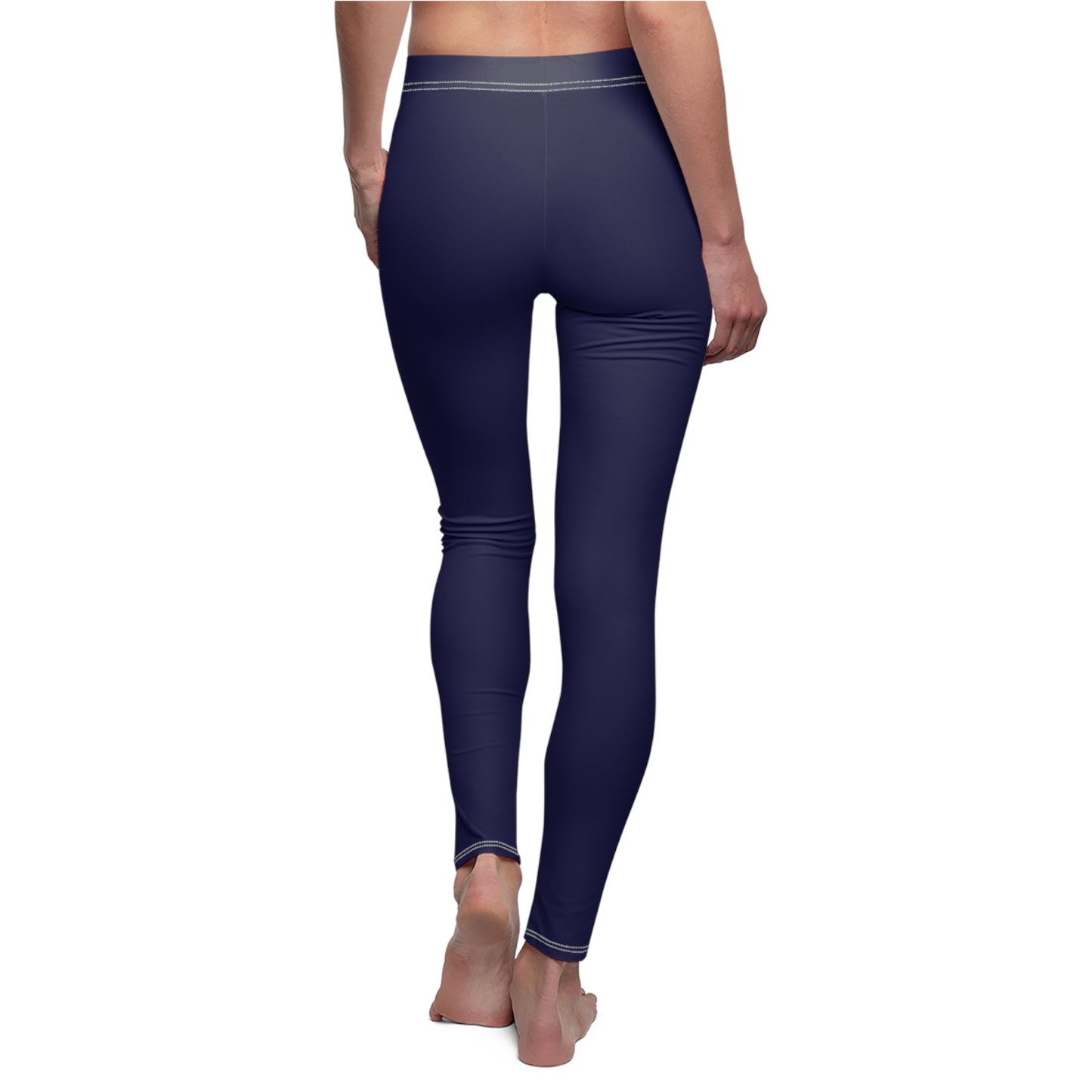 Bleu royal - Legging décontracté 