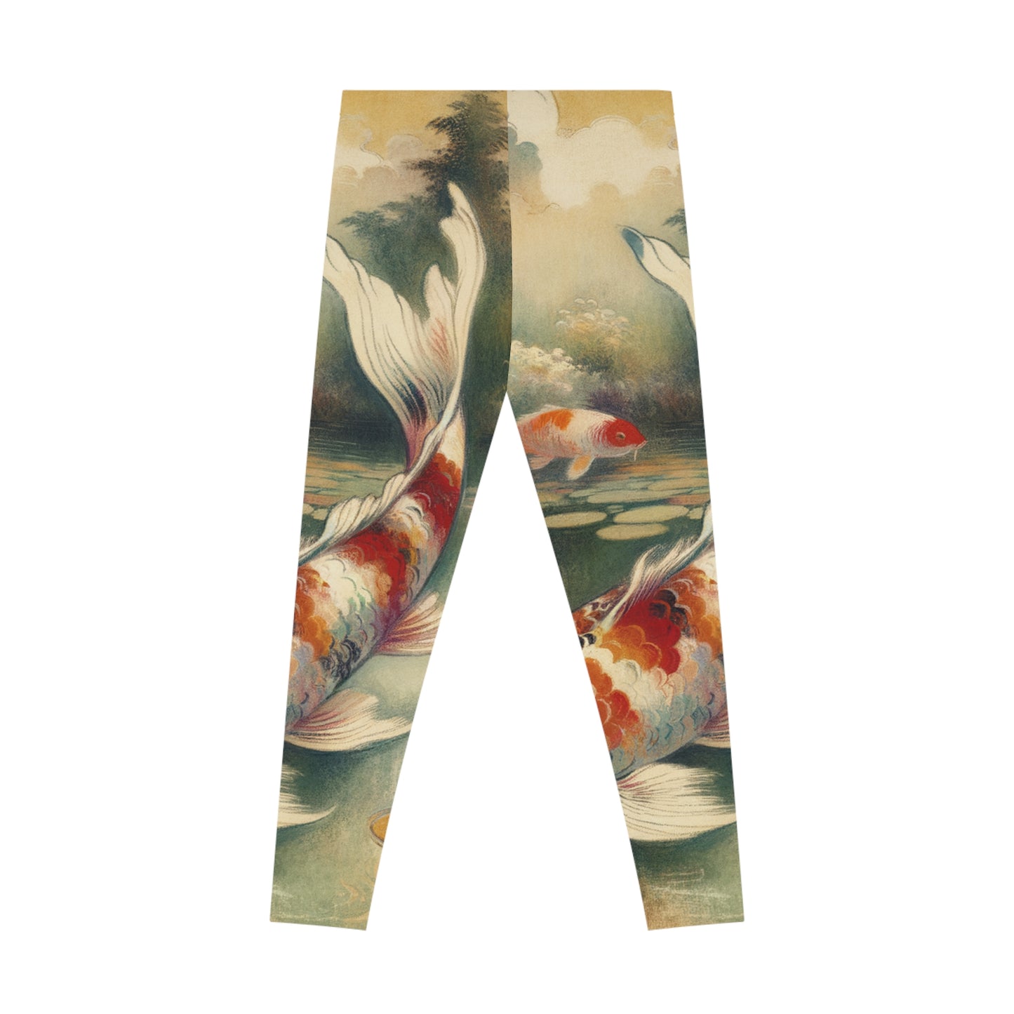 Koi Lily Pond - Unisex Tights