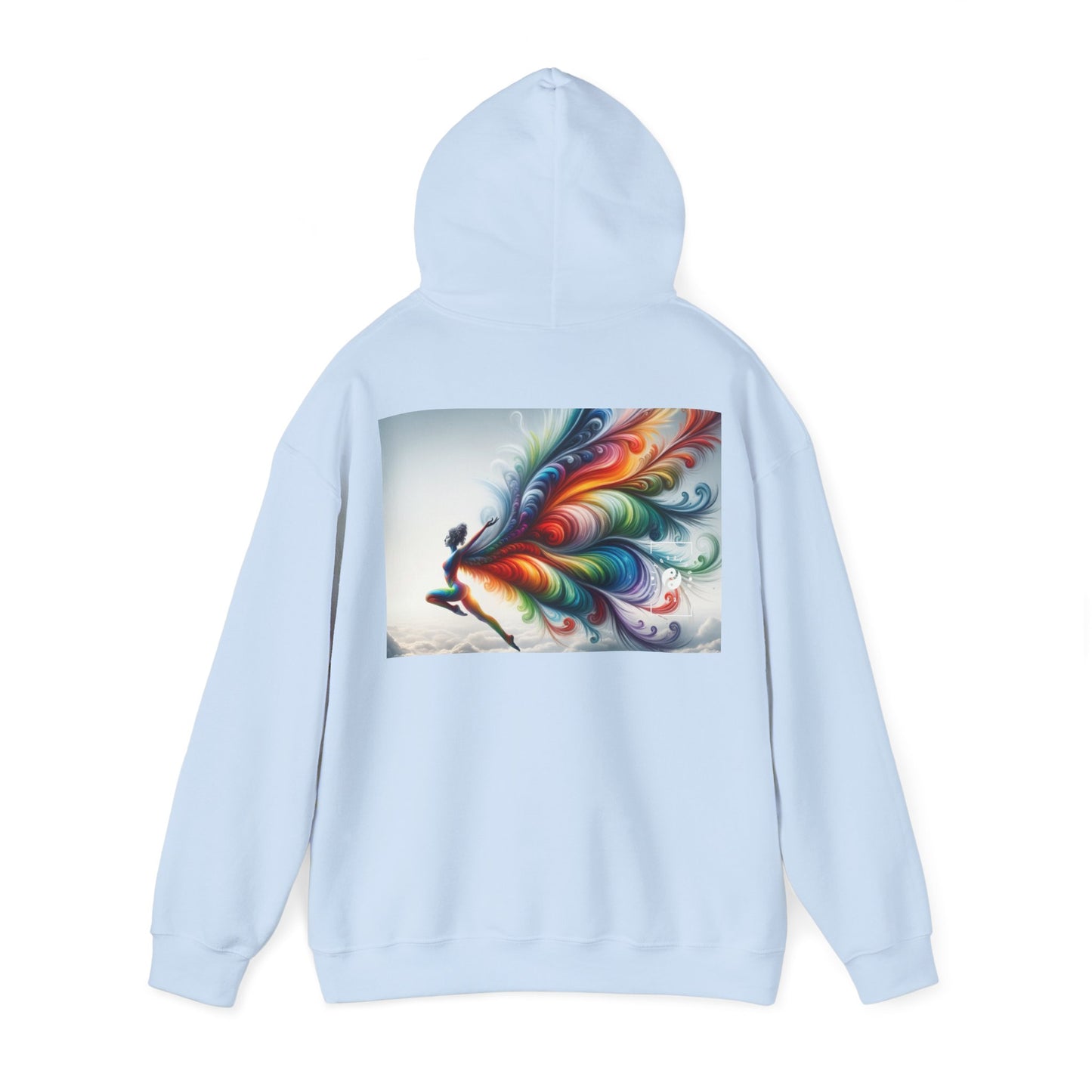 "Yogini's Rainbow Flight" - Hoodie