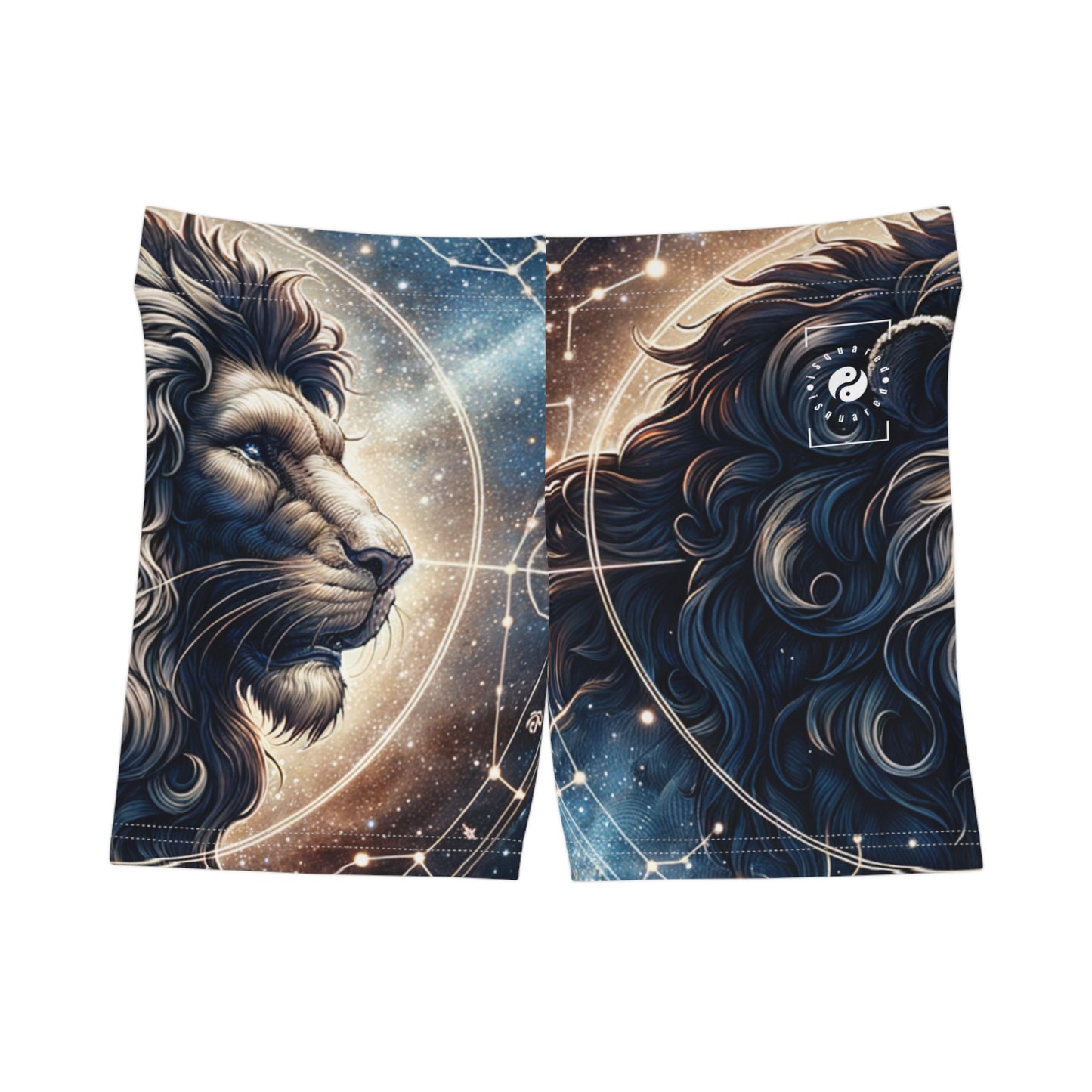 Celestial Leo Roar - Mini short de yoga chaud