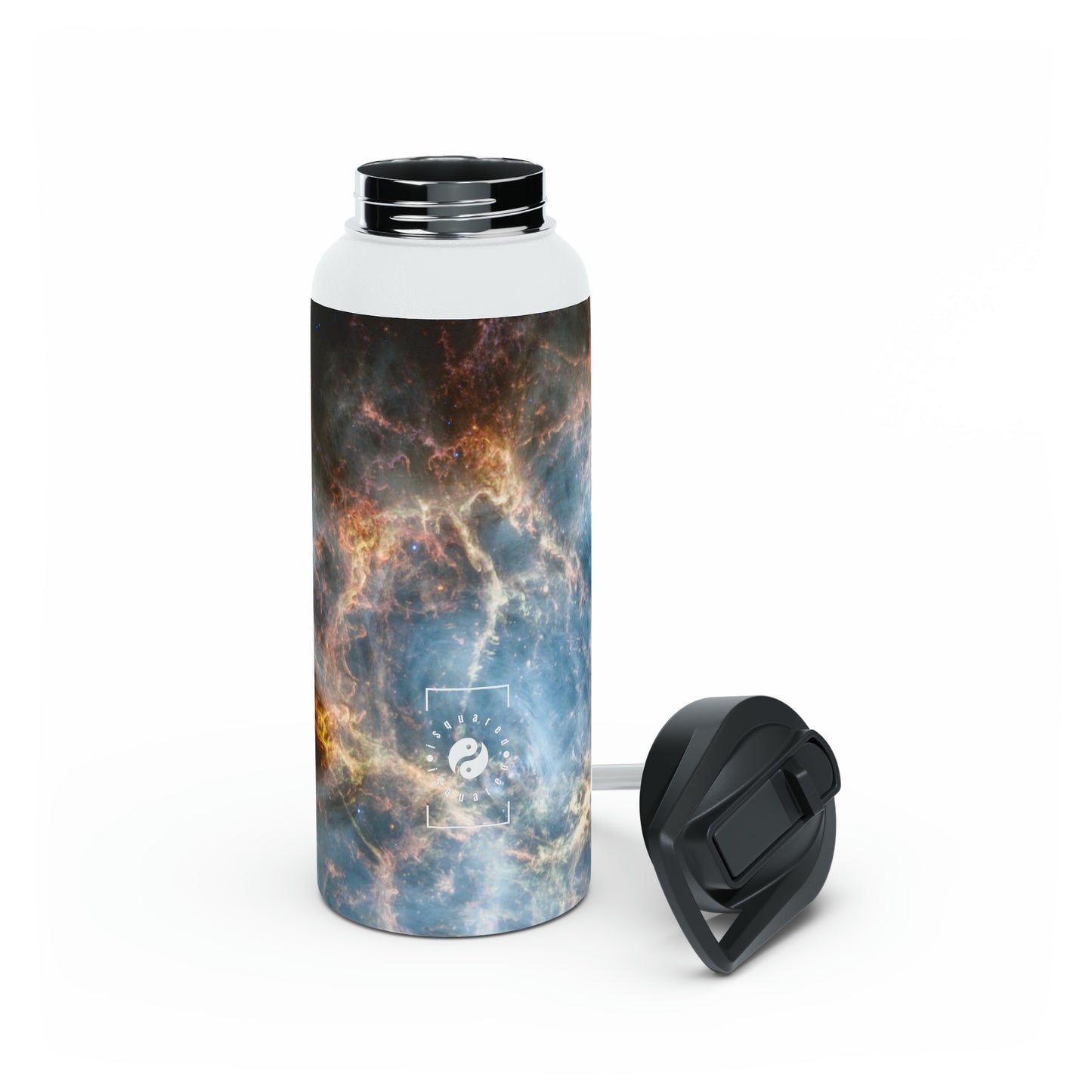 Crab Nebula (NIRCam and MIRI Image) - Water Bottle