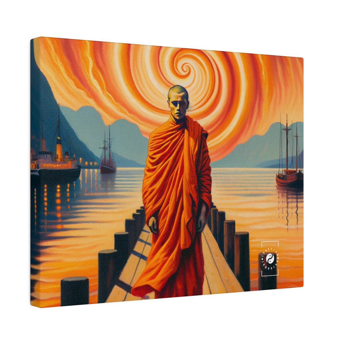 Serenity's Echo - Art Print Canvas