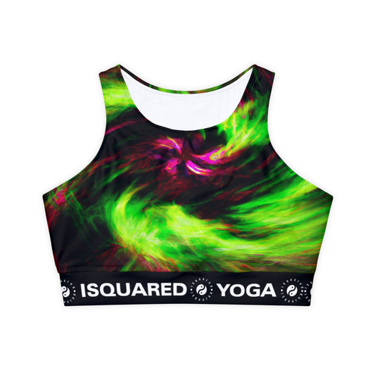 "Galactic Fusion" - Lined & Padded Sports Bra