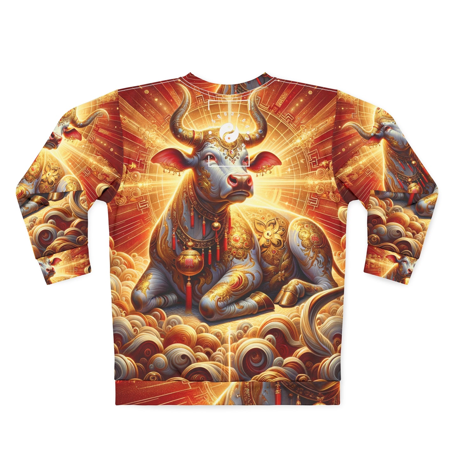 « Golden Euphoria : Une danse du divin bovin » - Sweat-shirt unisexe