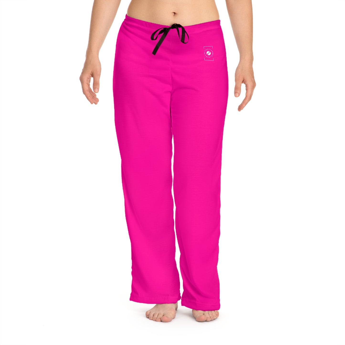 #FF0099 Sharp Pink - Women lounge pants