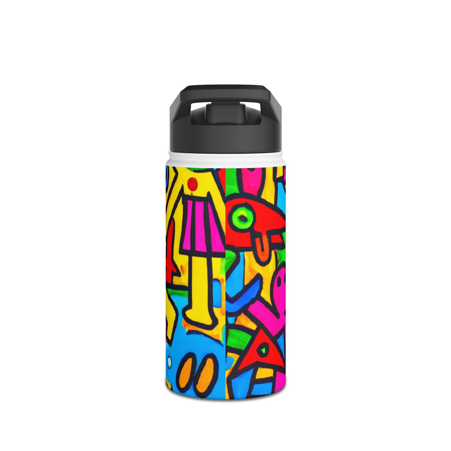 symbols of happiness - Water Bottle