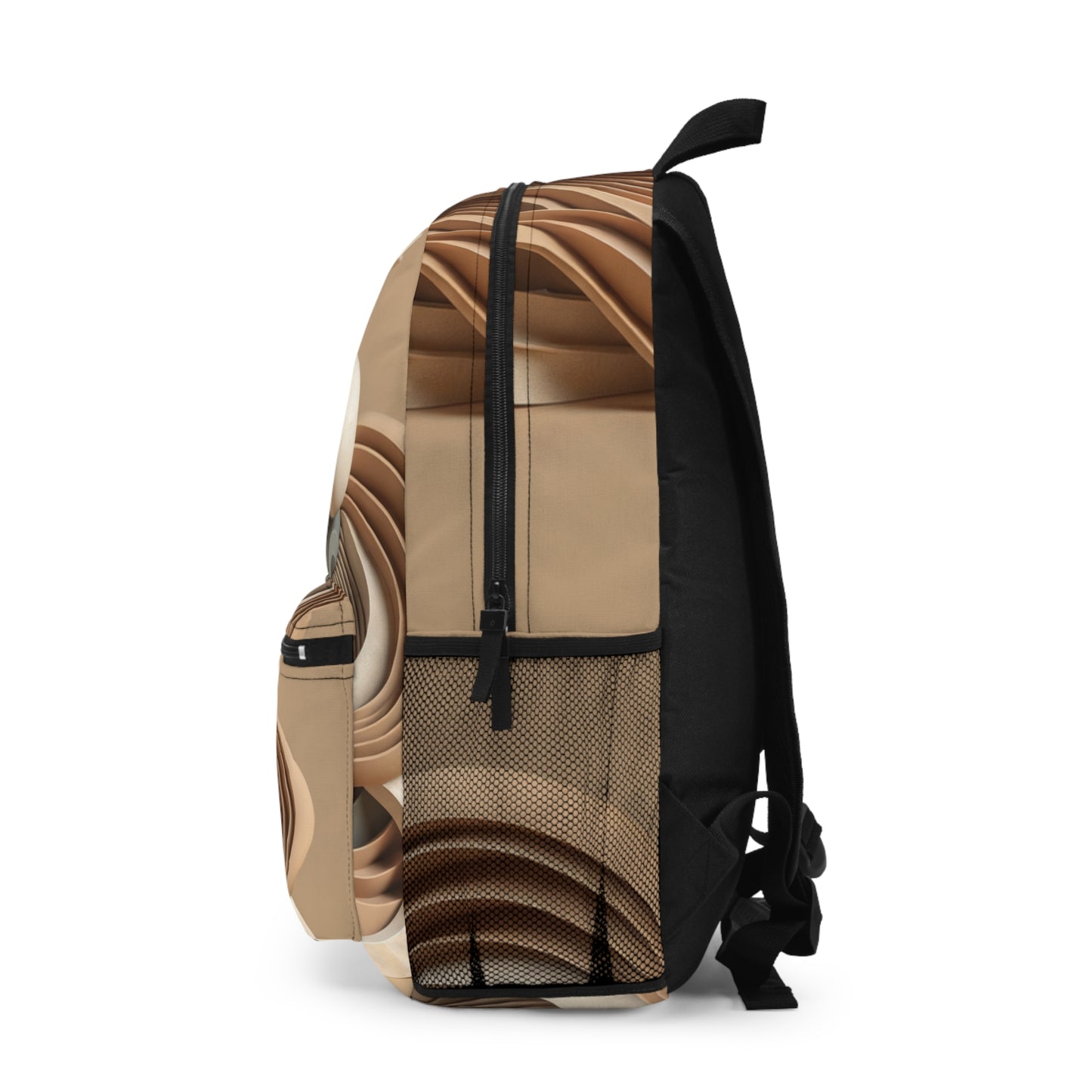 "Hepworth Hues: An Earth Tone Symphony" - Backpack