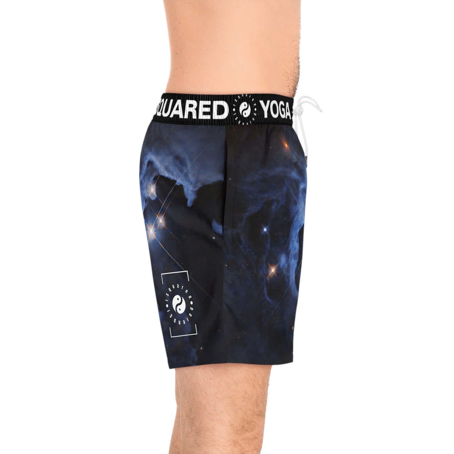 HP Tau, HP Tau G2, and G3 3 star system captured by Hubble - Swim Shorts (Mid-Length) for Men