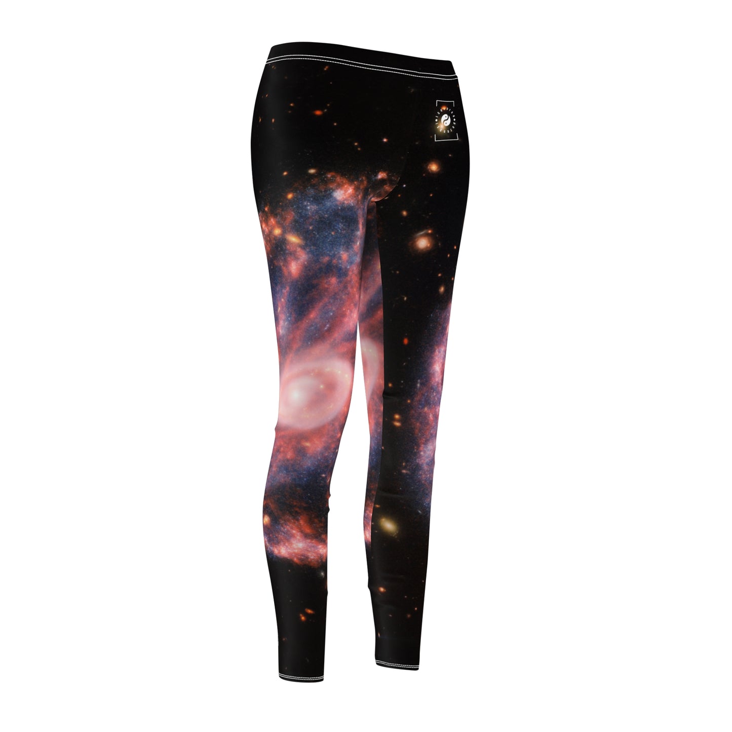 Cartwheel Galaxy (NIRCam and MIRI Composite Image) - Casual Leggings