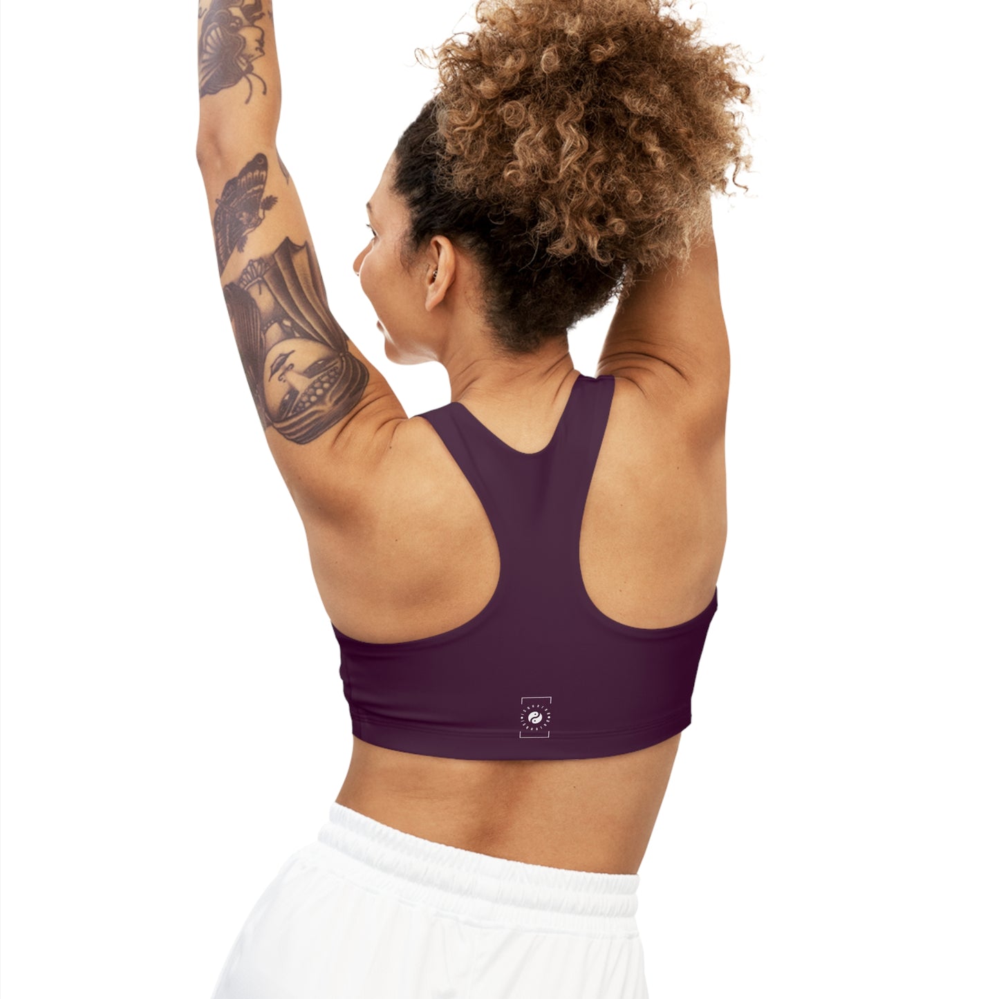 Deep Burgundy - Seamless Sports Bra