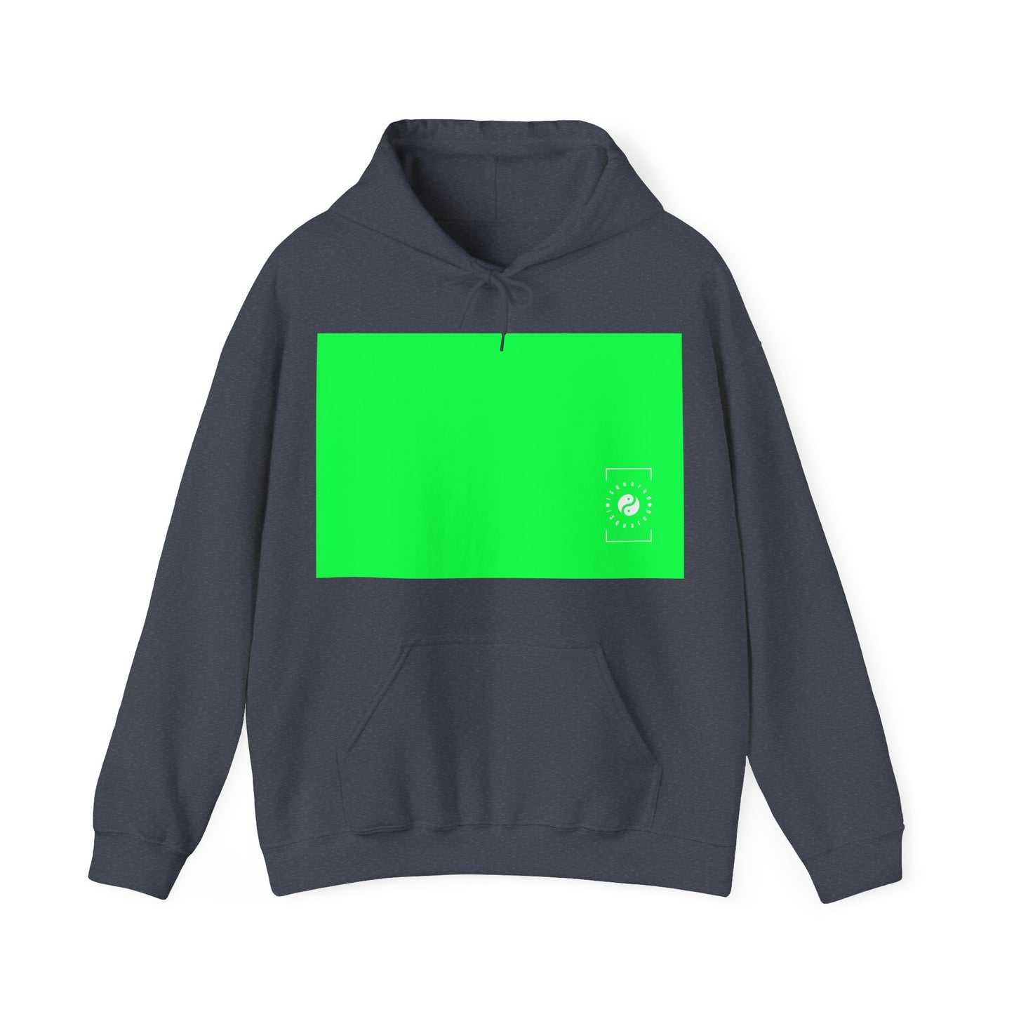 #0FFF50 Vert fluo - Sweat à capuche