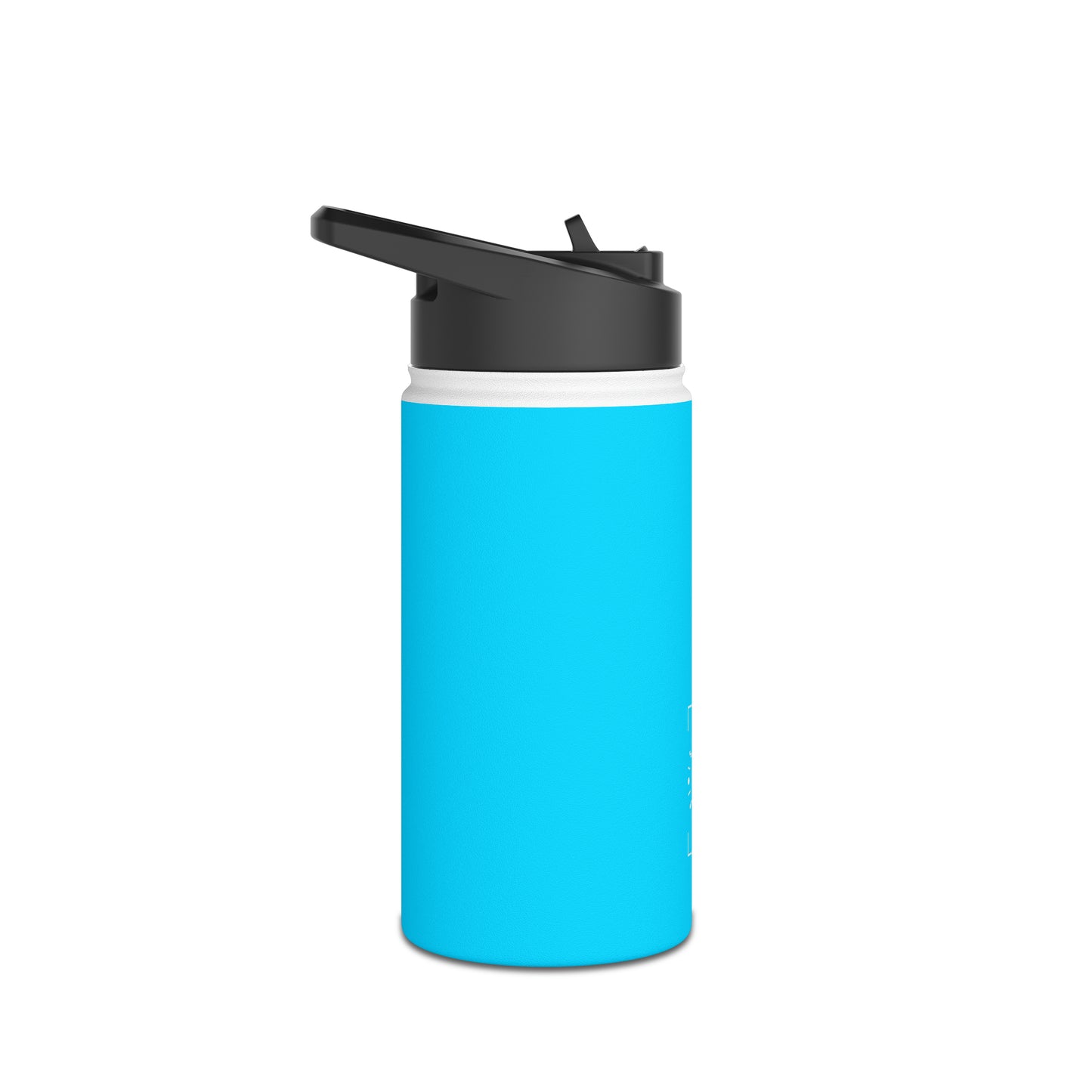 #04D9FF  Neon Blue - Water Bottle