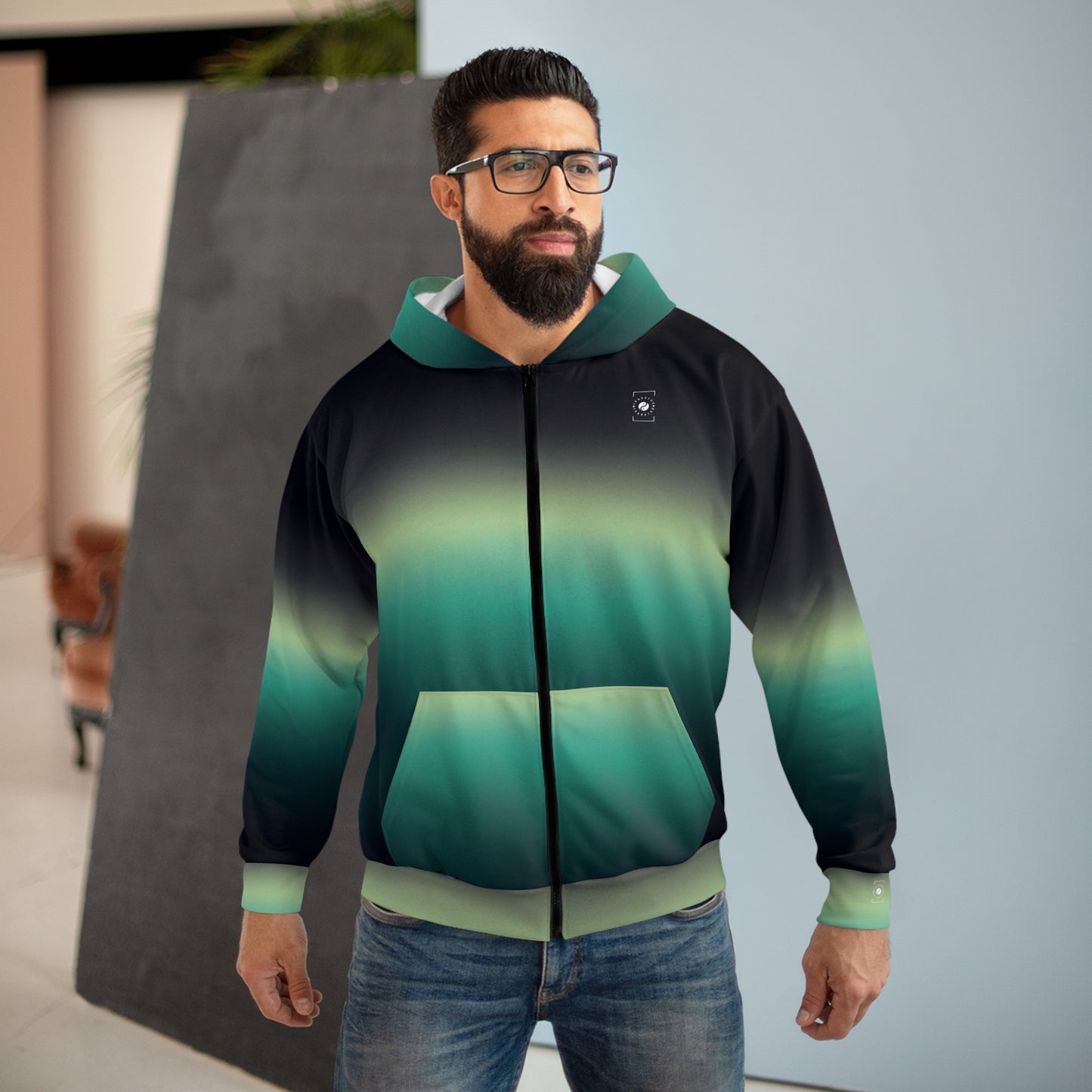 Midnight Gradients - Zip Hoodie