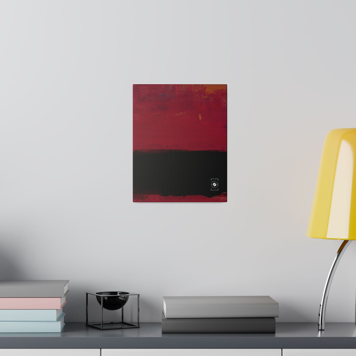 Nocturnal Vermillion - Art Print Canvas