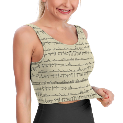 Bikram Pastel - iSquared Crop Top